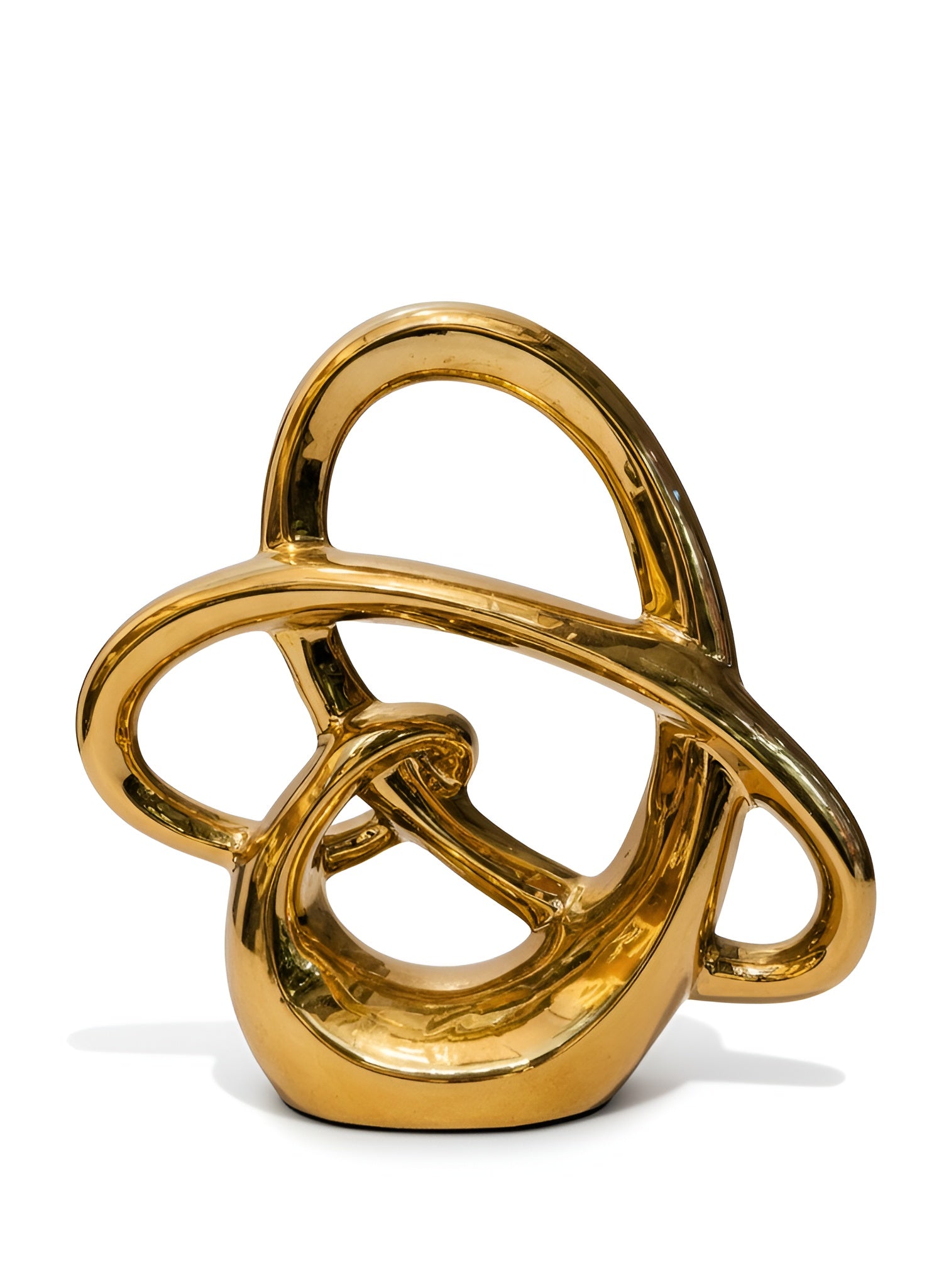 Eterna Gold Abstract Sculpture