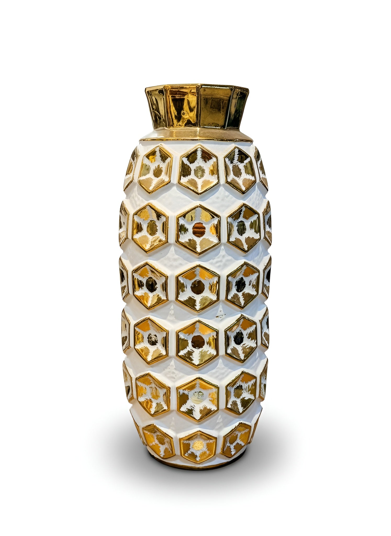 Golden Hive Vase
